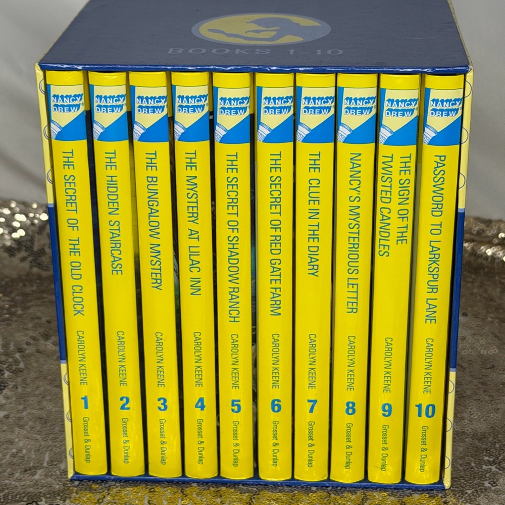 Nancy Drew Boxed Set - Classic Yellow Spines
